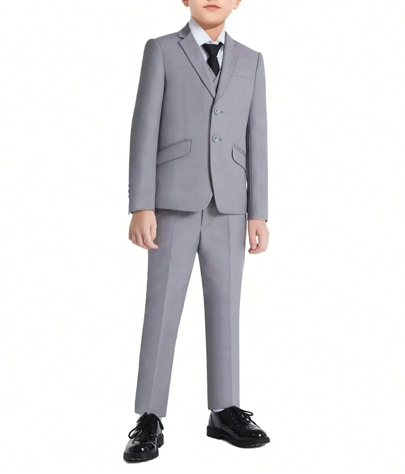 5-Piece Slim Fit Boy's Suit Set