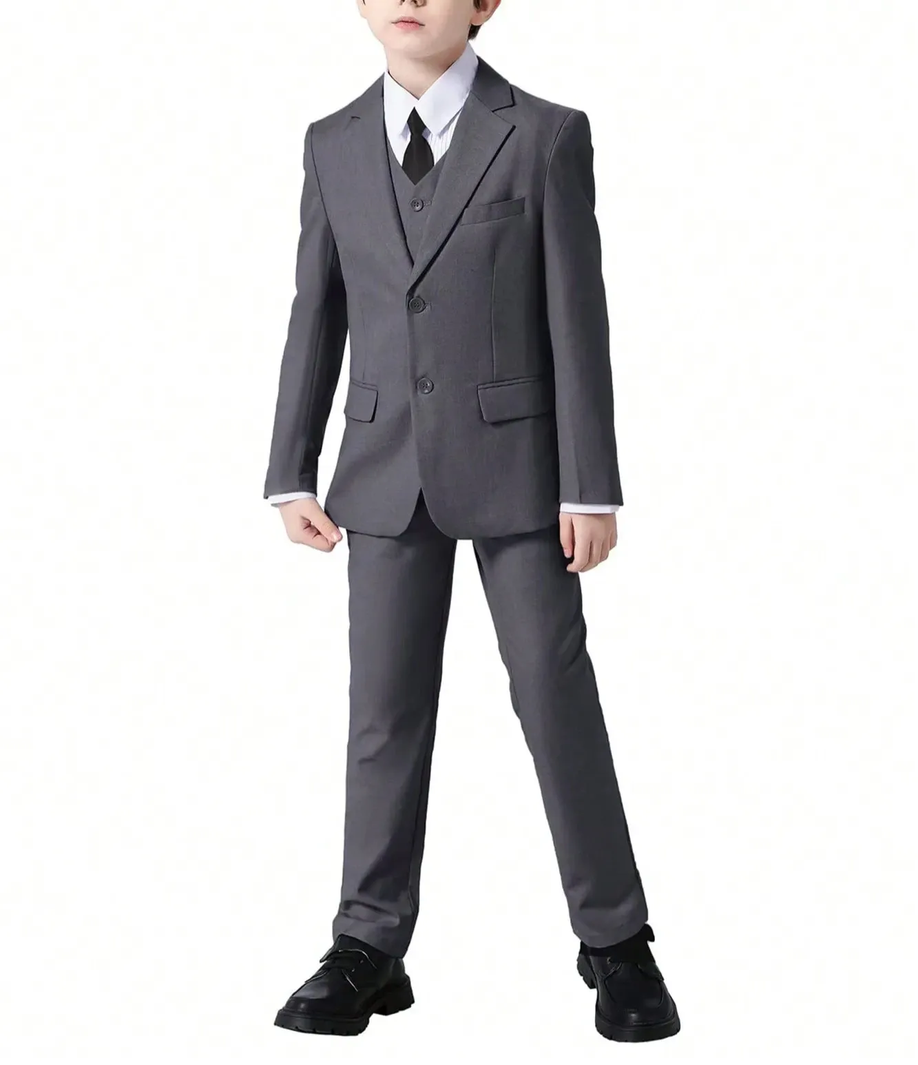 5-Piece Slim Fit Boy's Suit Set