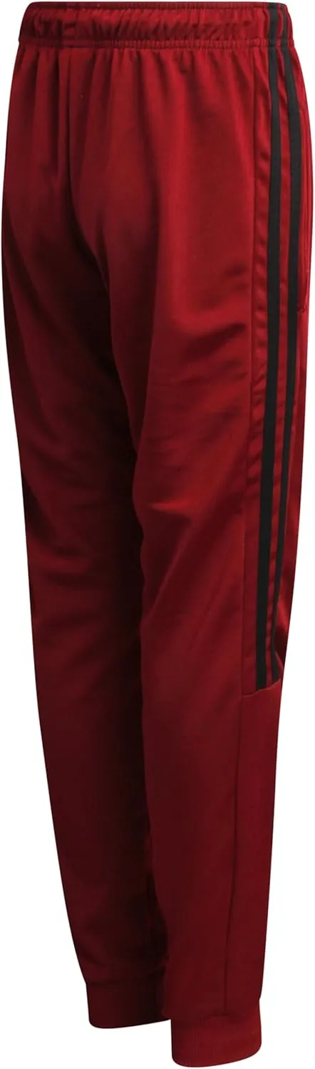 Boys' Tricot Jogger Set - 2 Piece Active Performance Zip-Up Tracksuit Set (Size: 4-18)