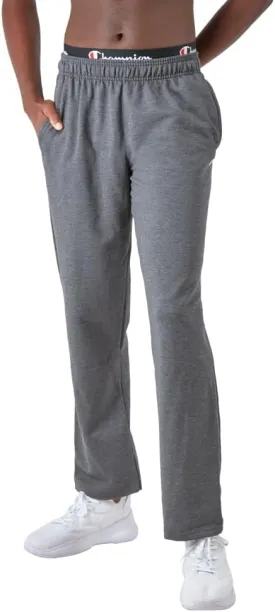 Champion Men's Sweatpants, Powerblend, Fleece, Open-bottom Sweatpants (Reg. Or Big & Tall)