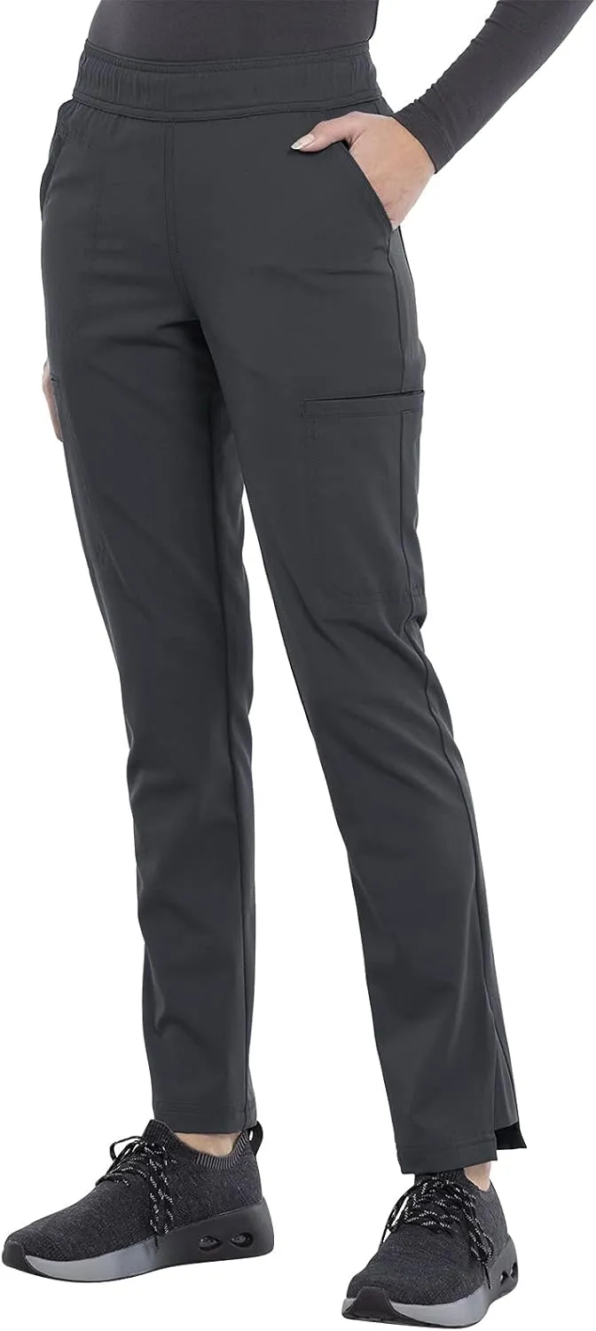Cherokee Euphoria Women Scrubs Pant Mid Rise Tapered Leg Drawstring CK140A