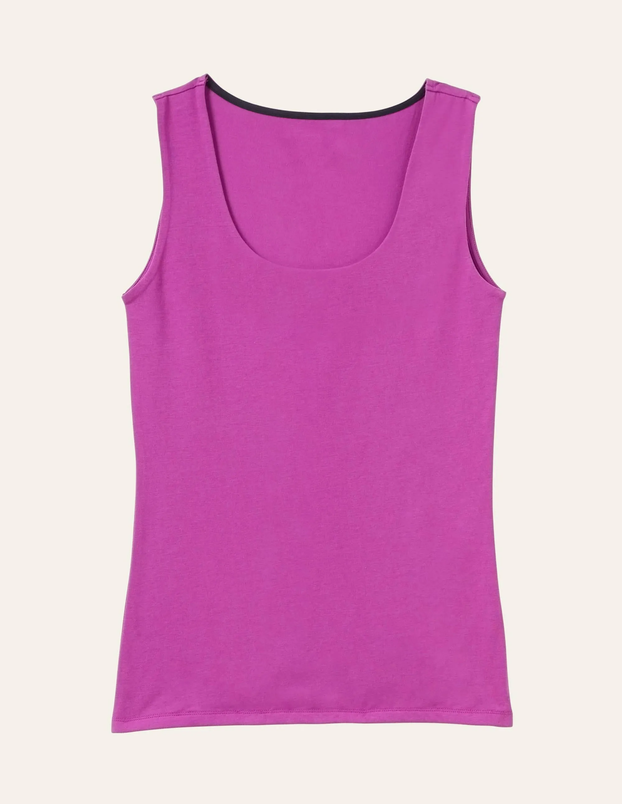Double Layer Front Vest-Regal Purple