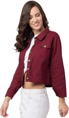 FASHIONY TREND 3/4th Sleeve Solid Women Jacket