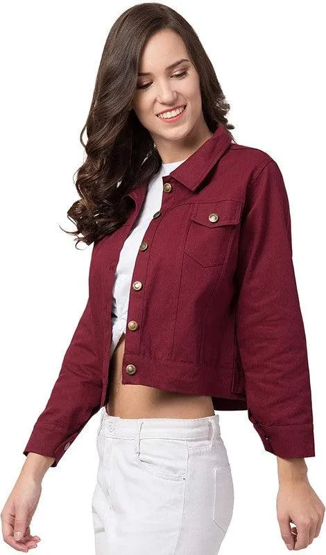 FASHIONY TREND 3/4th Sleeve Solid Women Jacket