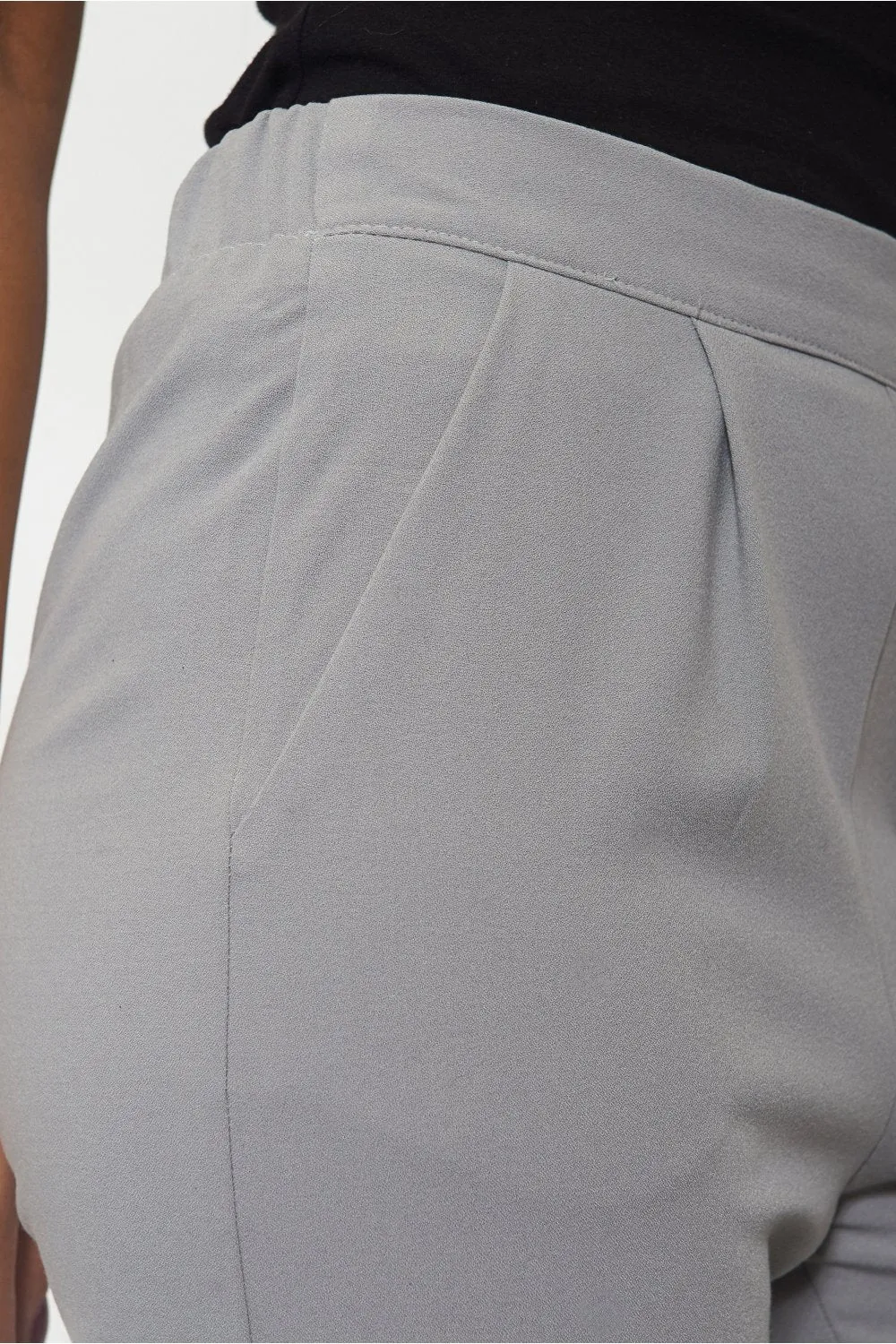 Grey Tapered Trousers