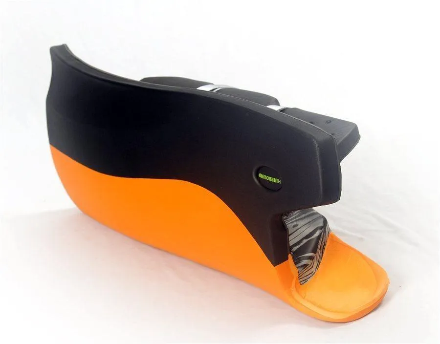HI REBOUND Legguards Orange Wing/White