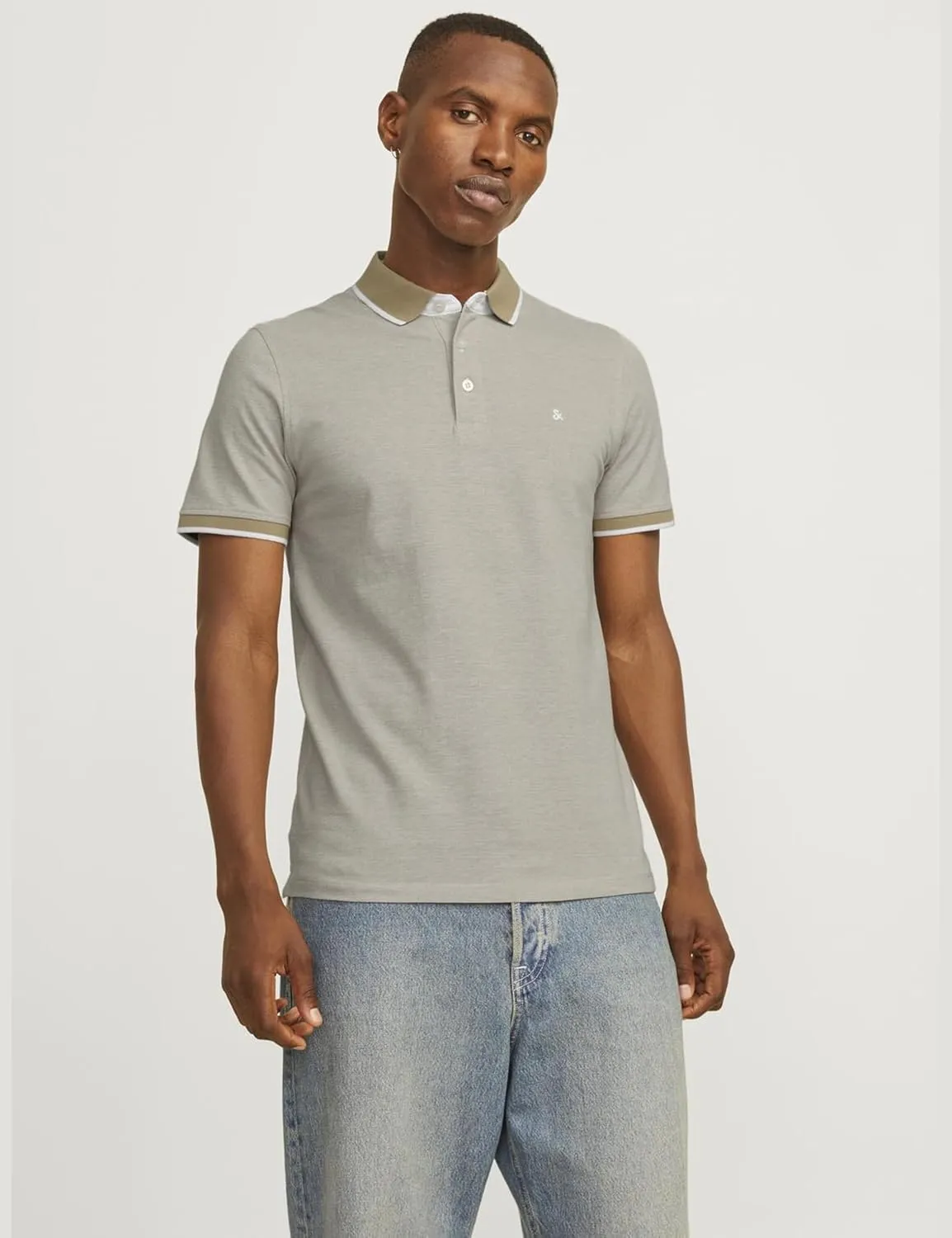 JACK & JONES Mens Jjepaulos Polo Ss 2pk Mp NoosPolo Shirt