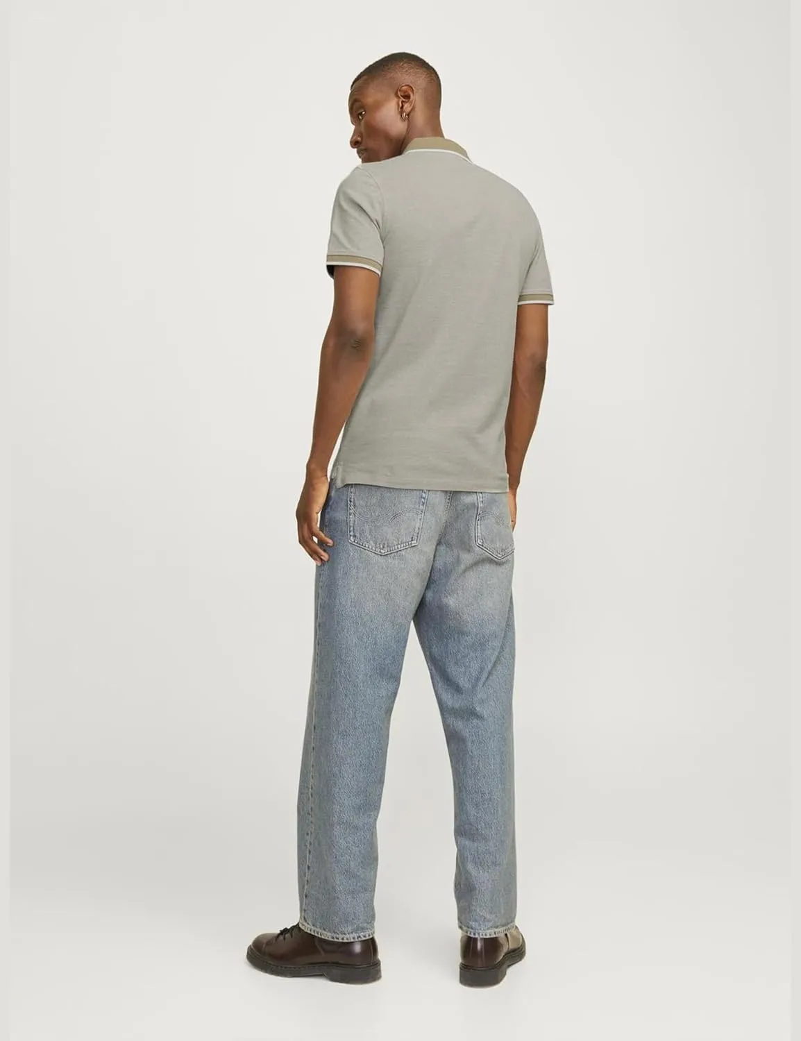 JACK & JONES Mens Jjepaulos Polo Ss 2pk Mp NoosPolo Shirt