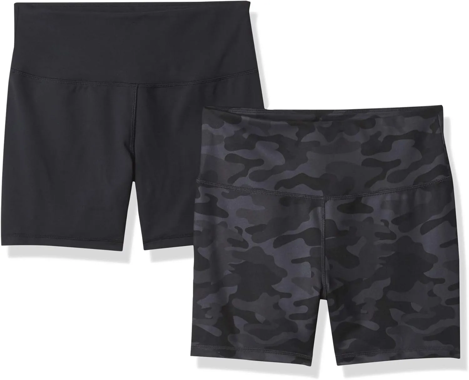 Jockey Women's 2 Pack Performance High Waist Bike Short