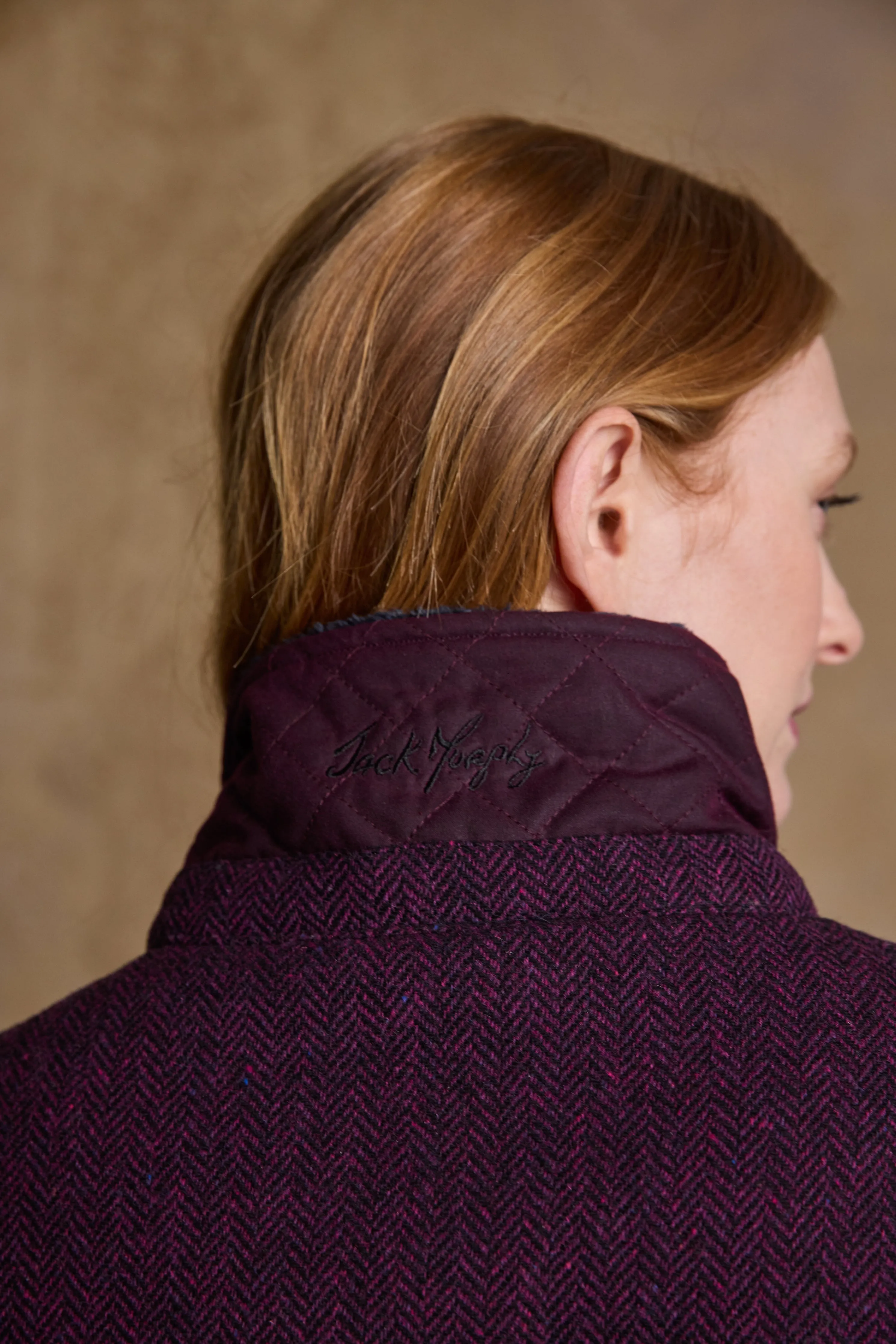 Jodie Wax Coat - Claret