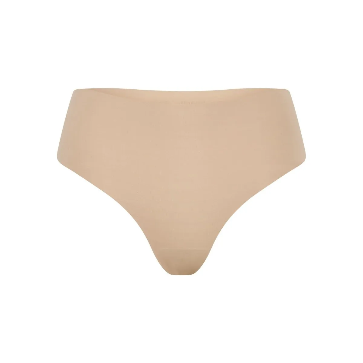 Mid-Rise Thong - Seamless Ultrasmooth - Latte