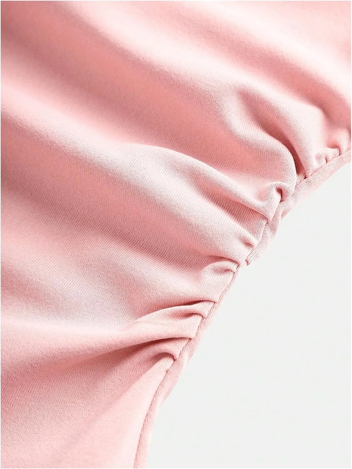 Milumia Girl's Summer Backless Halter Short Dress Sleeveless Tiered Layered Mini Dresses
