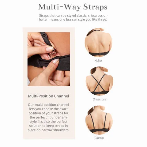 Montelle Wireless T Shirt Bra Champagne