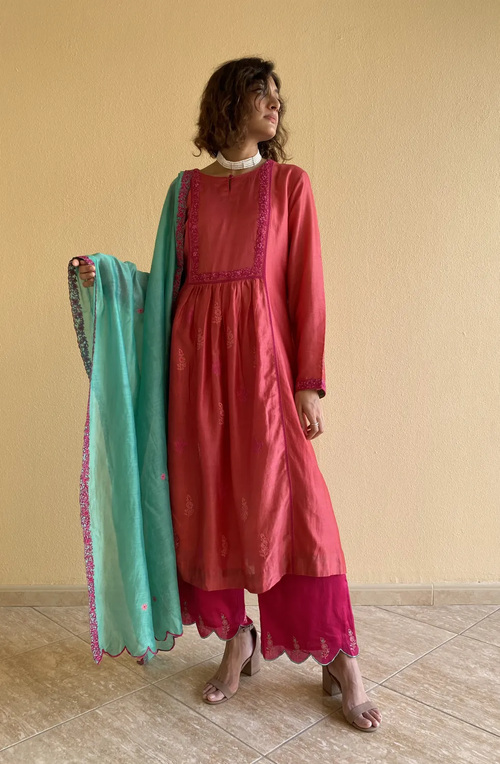 Nilofer Tunic set (With sleeves)