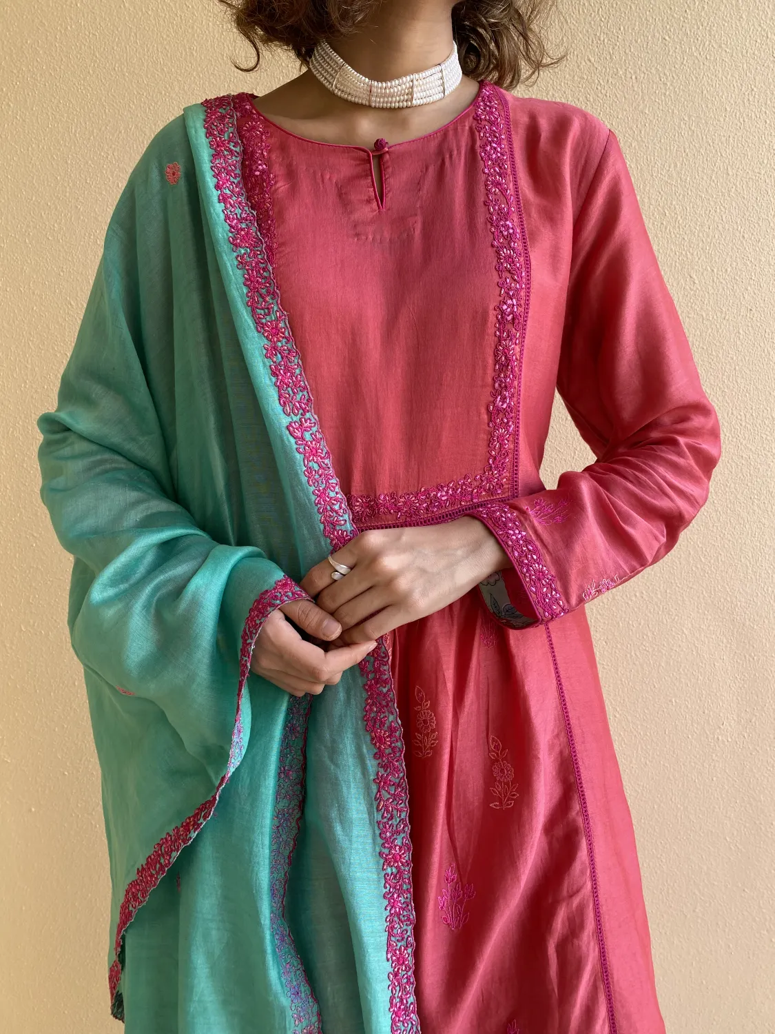 Nilofer Tunic set (With sleeves)