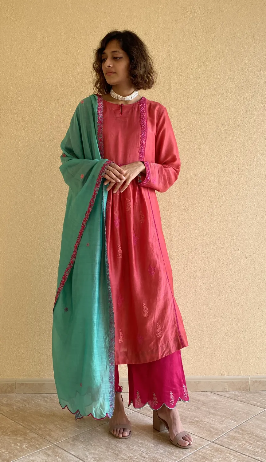 Nilofer Tunic set (With sleeves)
