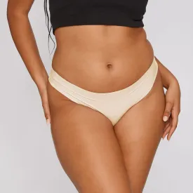 Original-Rise Thong - Seamless Cotton - Buttermilk
