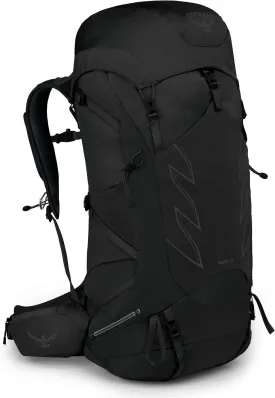 Osprey Talon 44L Men's Hiking Backpack with Hipbelt, Stealth Black, L/XL