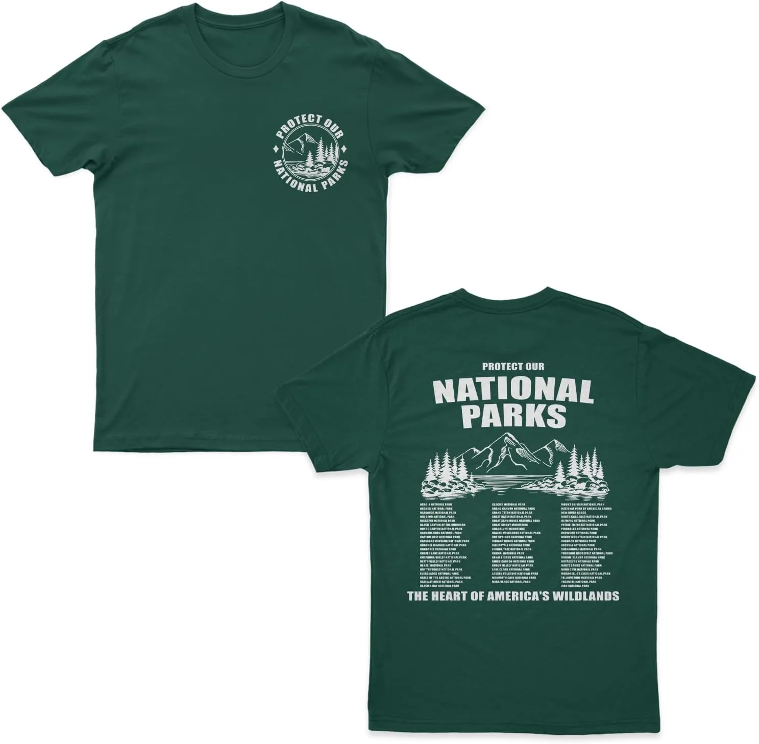 Protect Our National Parks Shirt, Mountain Shirts for Women, Hiking T-Shirt, Nature Lover, National Park T Shirts