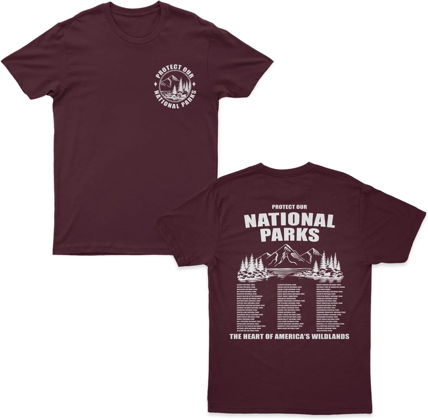 Protect Our National Parks Shirt, Mountain Shirts for Women, Hiking T-Shirt, Nature Lover, National Park T Shirts