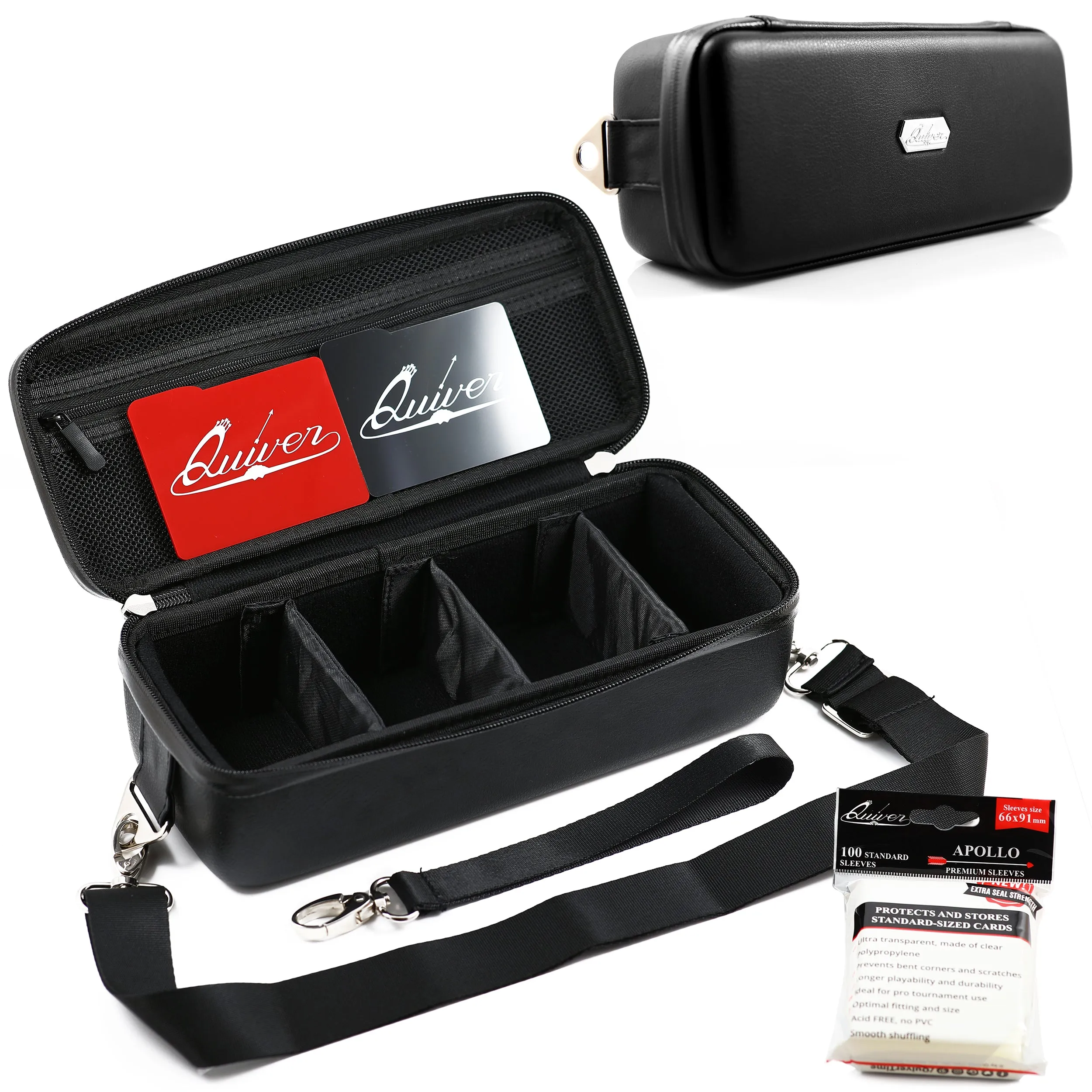 Quiver Time - Bolt Card Case (Black)