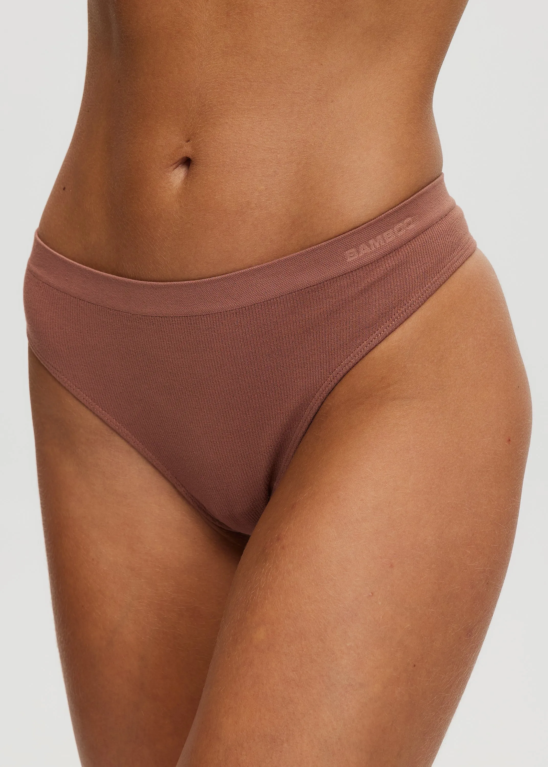 Seamless Rib Thong