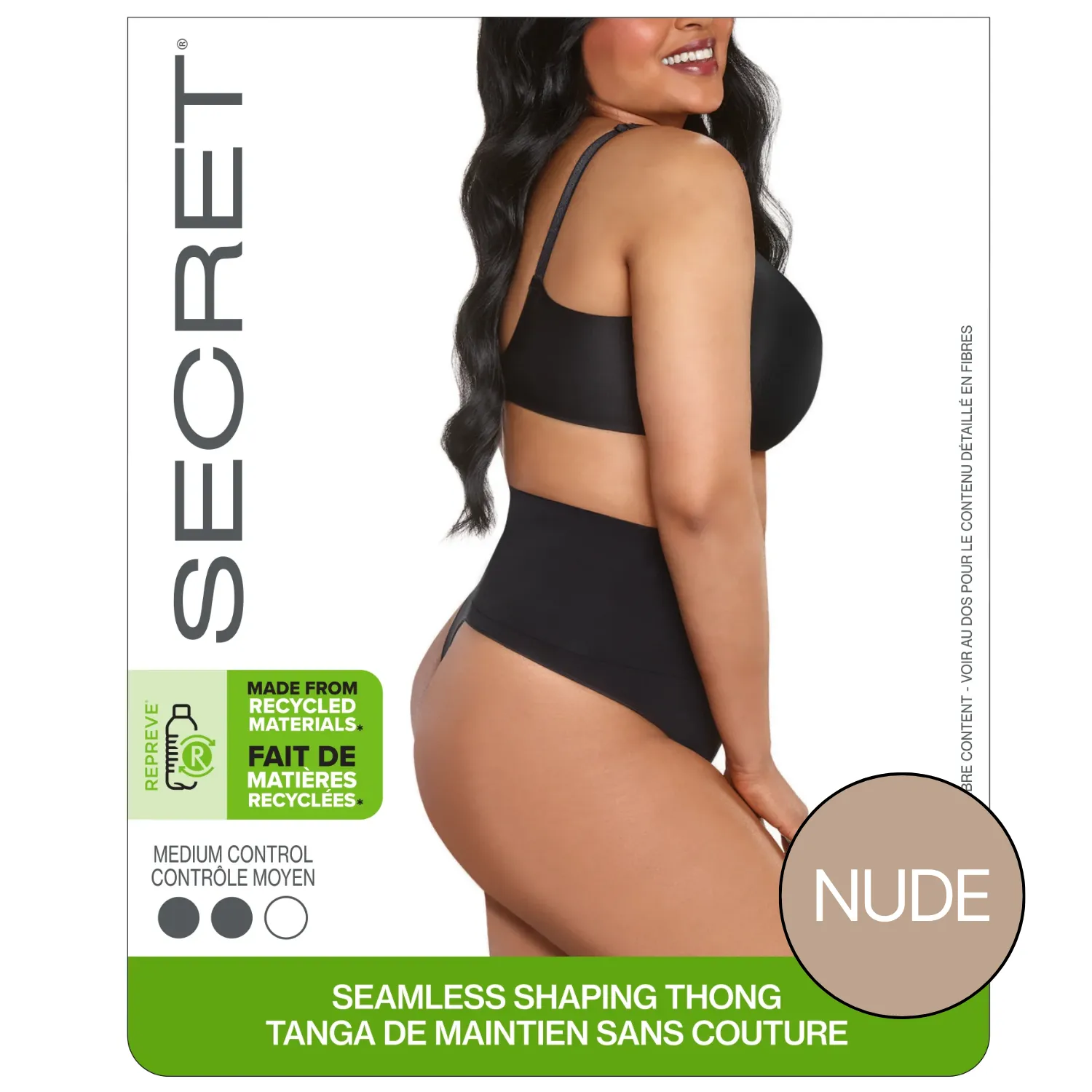 SECRET® Seamless Shaping Thong - 1 Pair