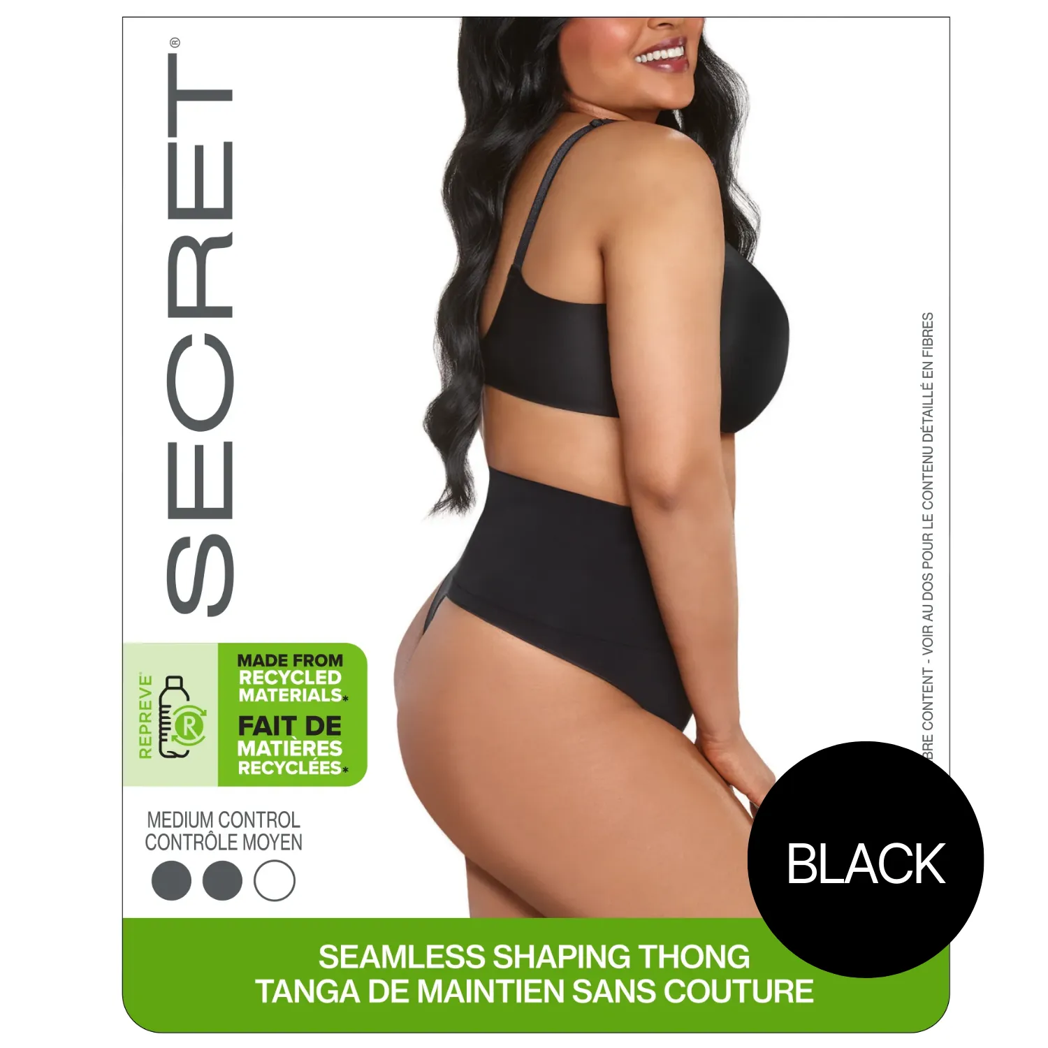 SECRET® Seamless Shaping Thong - 1 Pair
