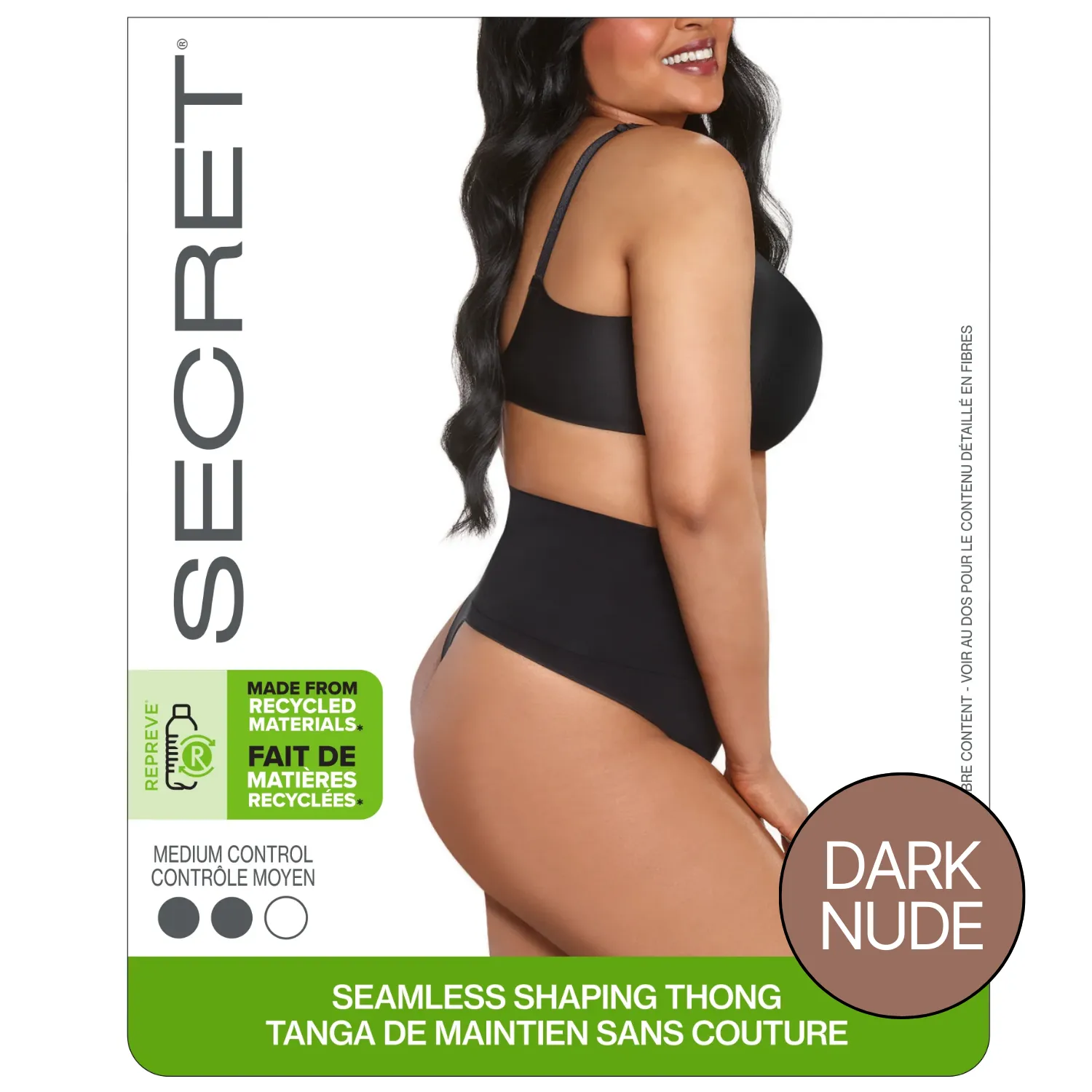 SECRET® Seamless Shaping Thong - 1 Pair