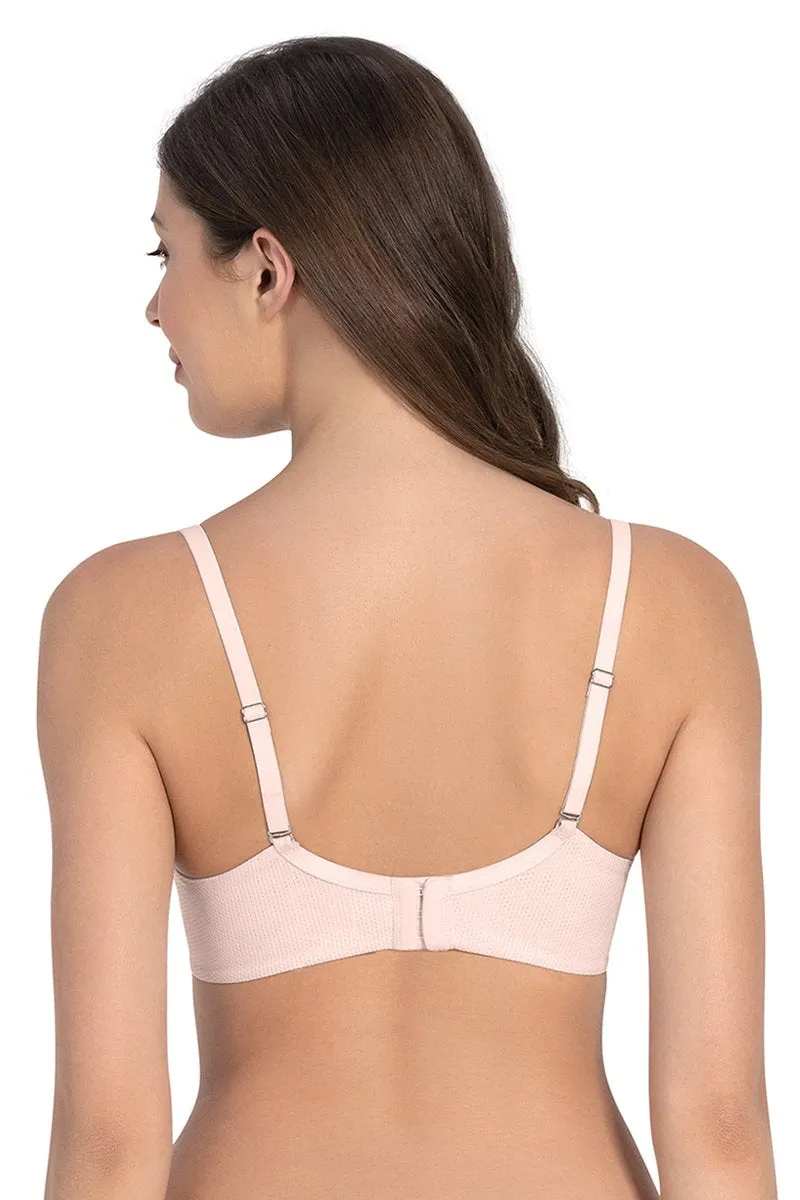 Stay Cool - Padded Non-Wired Cooling Bra - Rosewater