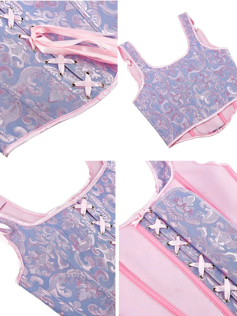 Women Jacquard Corset Top Style for Matching