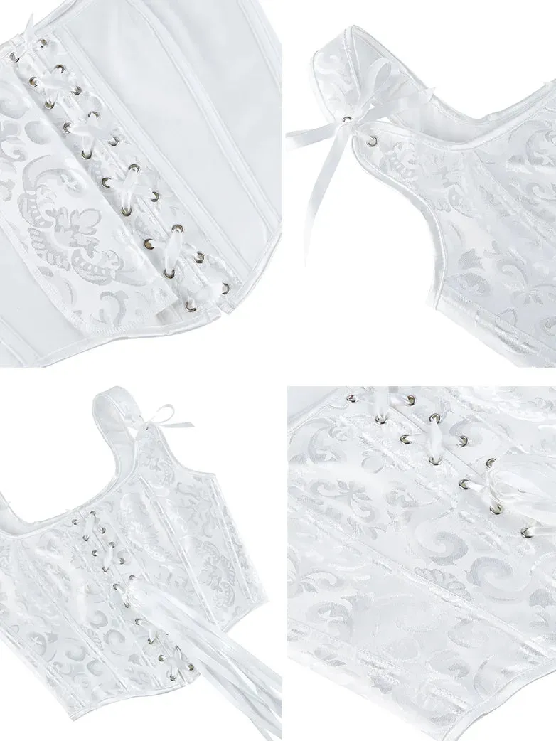 Women Jacquard Corset Top Style for Matching