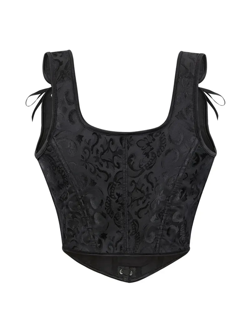 Women Jacquard Corset Top Style for Matching