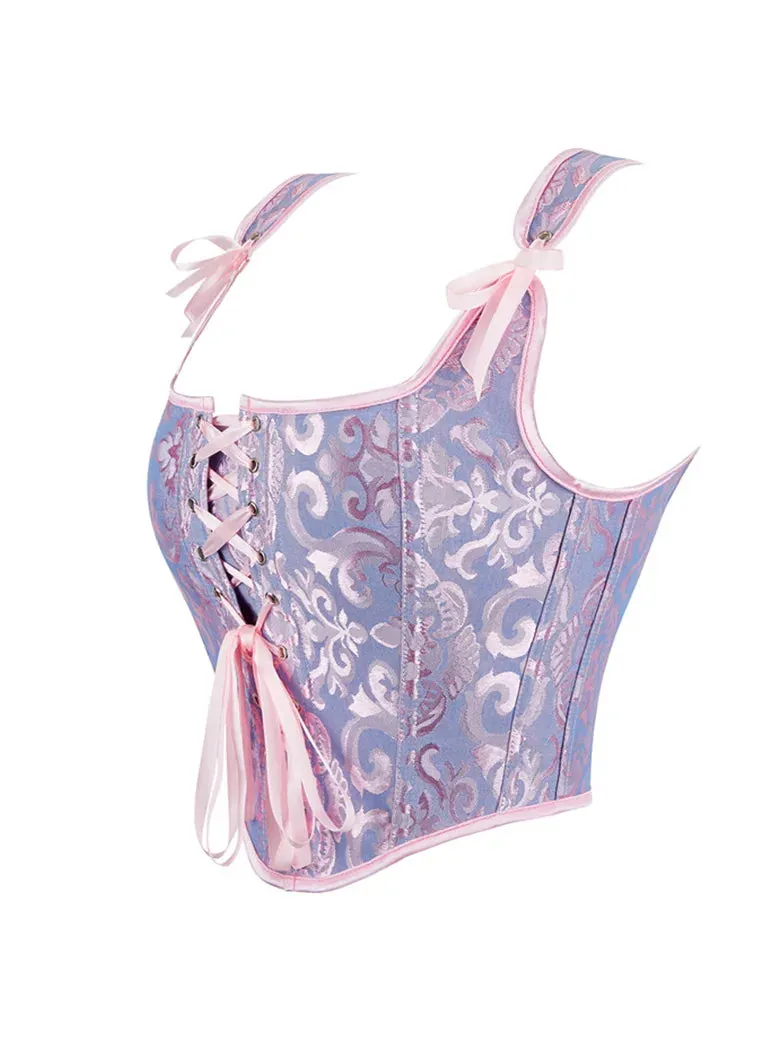 Women Jacquard Corset Top Style for Matching